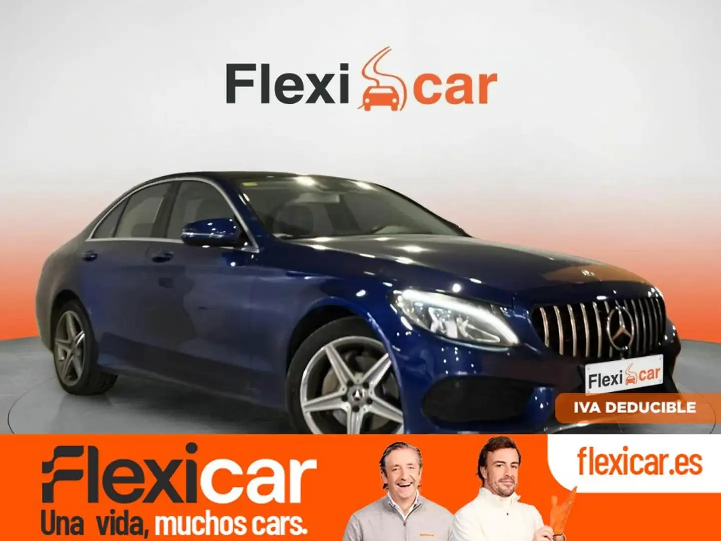 Mercedes-Benz C 220 d - 4P (2018) Bleu - 1