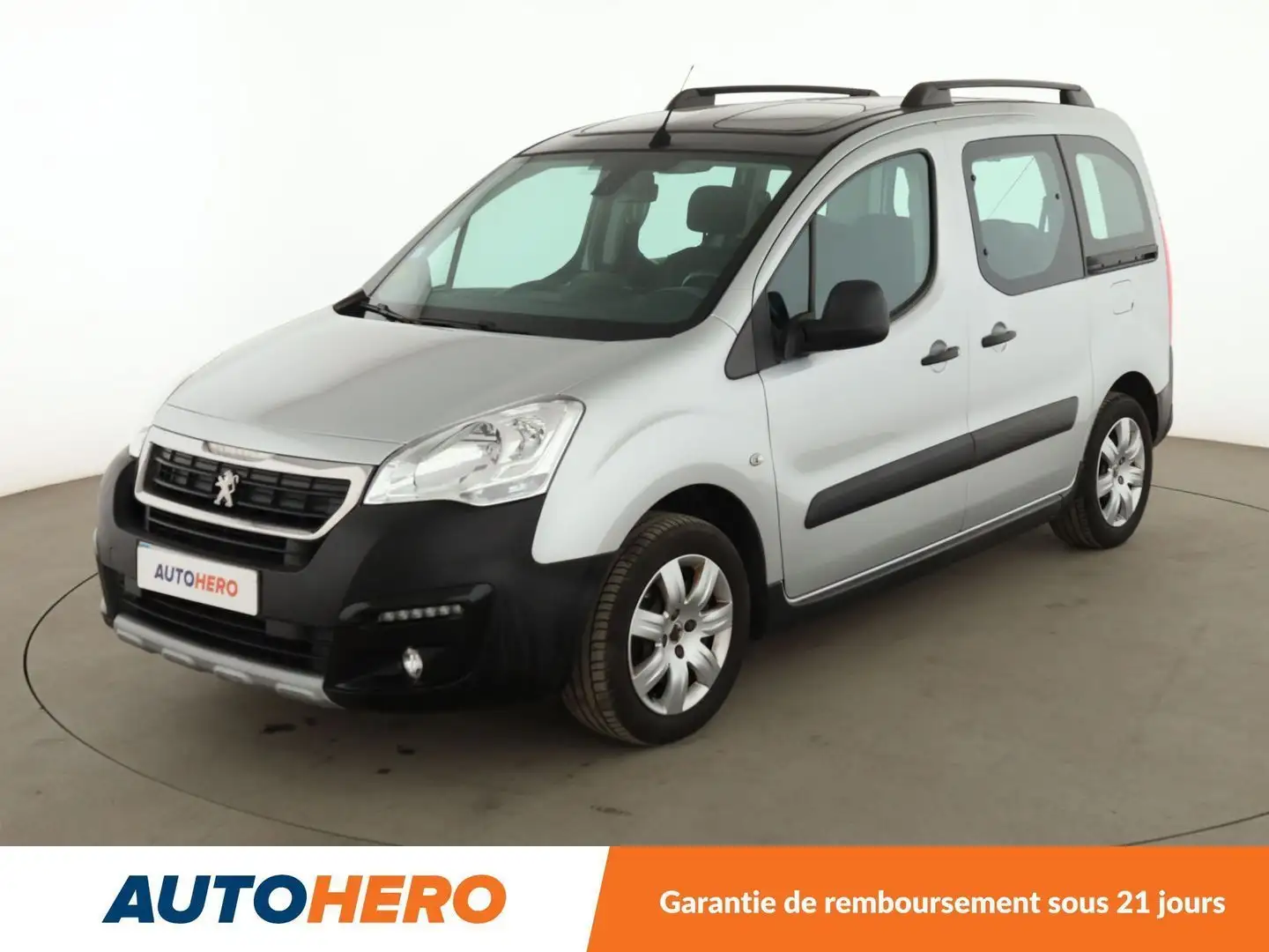 Peugeot Partner Tepee 1.6 Blue-HDi Outdoor Gris - 1