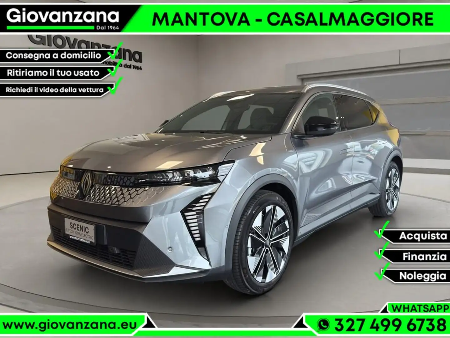 Renault Scenic comfort range 170cv KM0 PRONTA CONSEGNA Grigio - 1