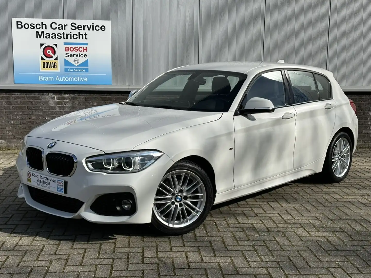 BMW 118 1-serie 118i M-sport | Executive | Touch i-drive | Weiß - 1