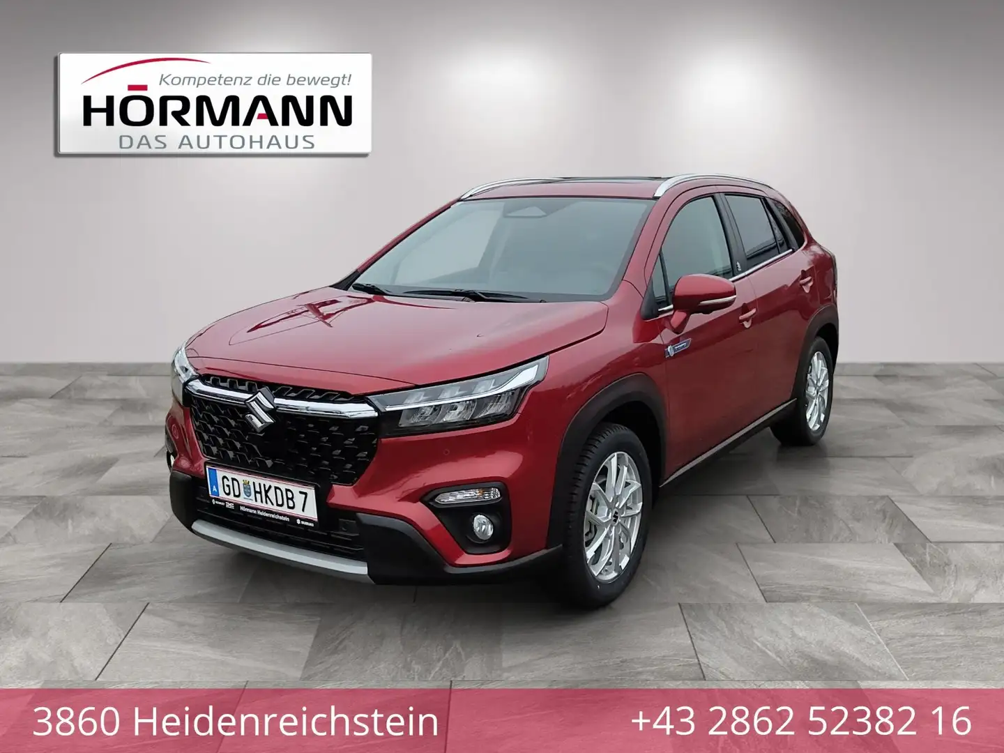 Suzuki S-Cross 1,4 Hybrid Allgrip Flash Rot - 1