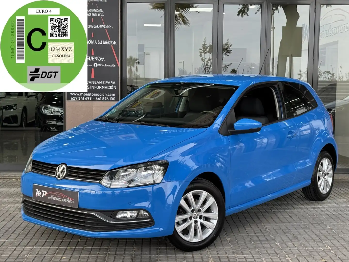 Volkswagen Polo 1.2 TSI Advance 90 Blauw - 1