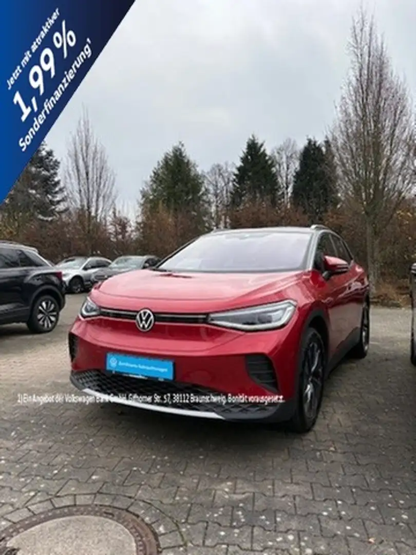 Volkswagen ID.4 Pro NaviPro Wärmepumpe ACC 19Zoll IQ-Light Rot - 1