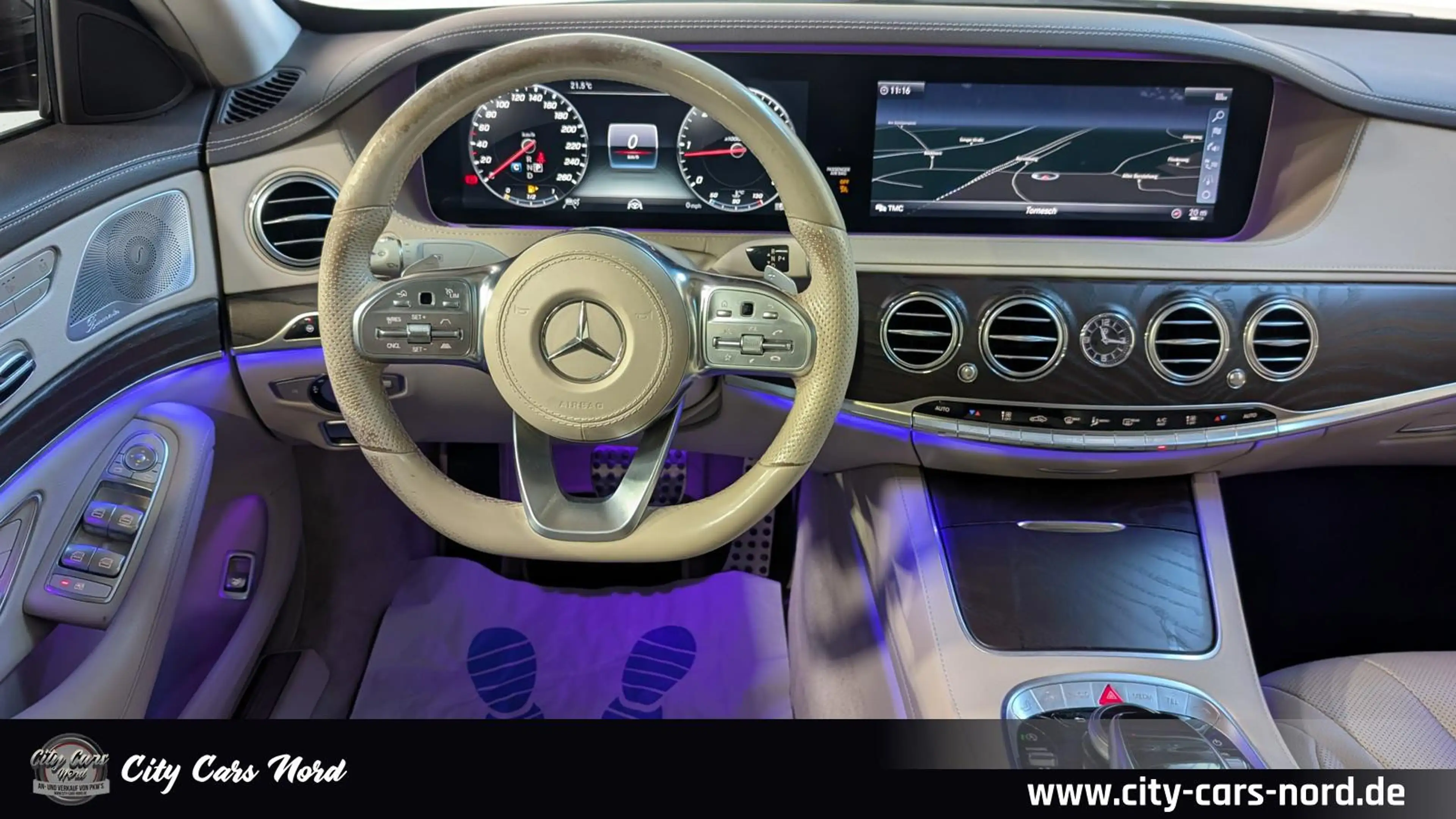 Mercedes-Benz S 350 d L AMG PANO+360°+KEYLESS+DTR+ — photo 15