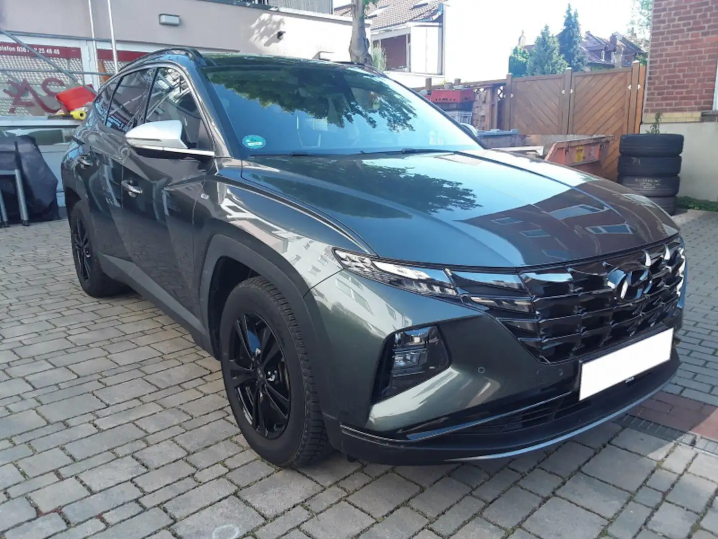 Hyundai TUCSON 1.6 Prime Mild-Hybrid 4WD Panor. AHK Grey - 1