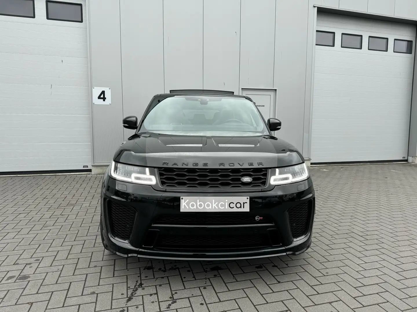Land Rover Range Rover Sport 5.0 V8 P575 SC SVR Carbon Edition / VEHICULE BELGE Zwart - 2