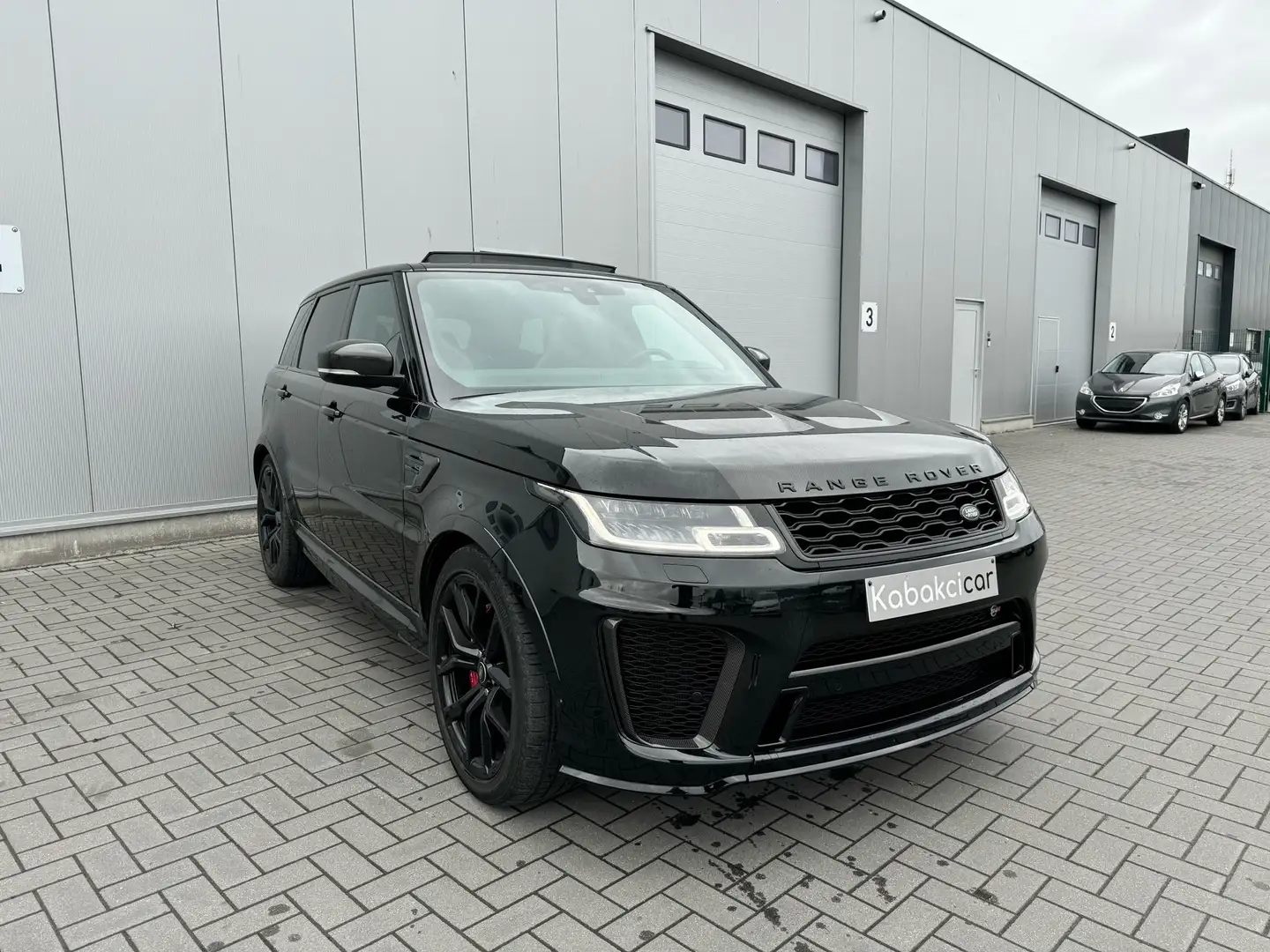 Land Rover Range Rover Sport 5.0 V8 P575 SC SVR Carbon Edition / VEHICULE BELGE Zwart - 1