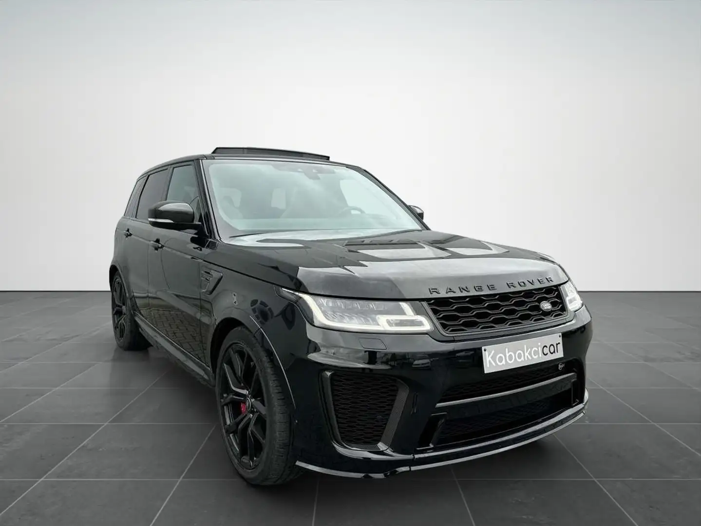Land Rover Range Rover Sport 5.0 V8 P575 SC SVR Carbon Edition / VEHICULE BELGE Noir - 1