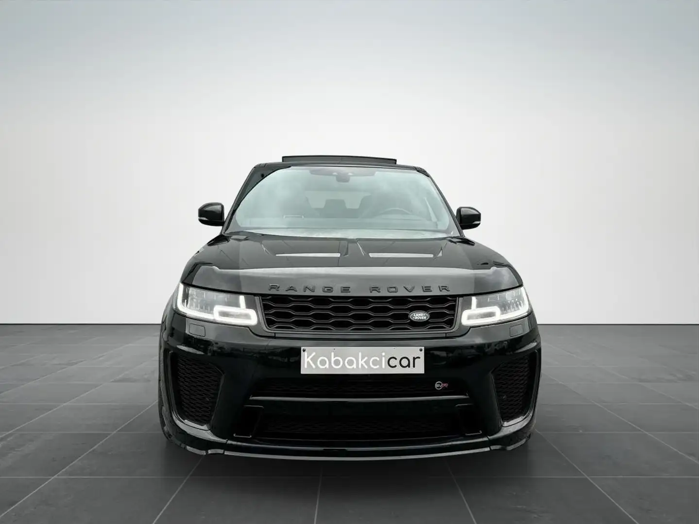 Land Rover Range Rover Sport 5.0 V8 P575 SC SVR Carbon Edition / VEHICULE BELGE Noir - 2