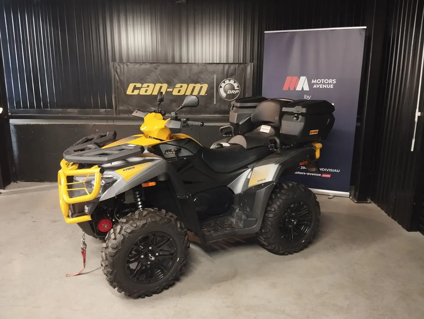 Kymco MXU 700 Gelb - 2