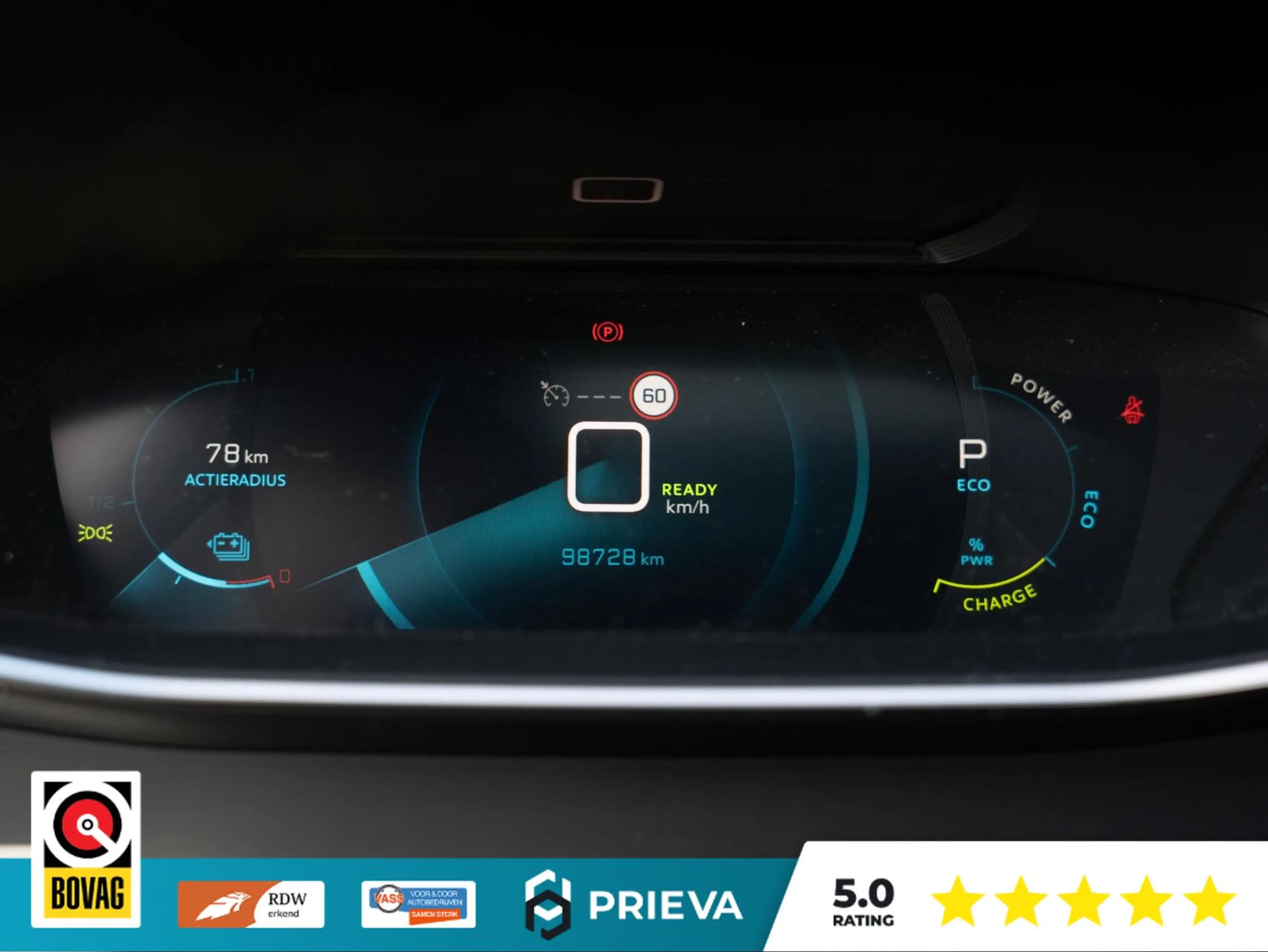 Peugeot e-208 EV GT PANO 350 50 kWh — photo 42