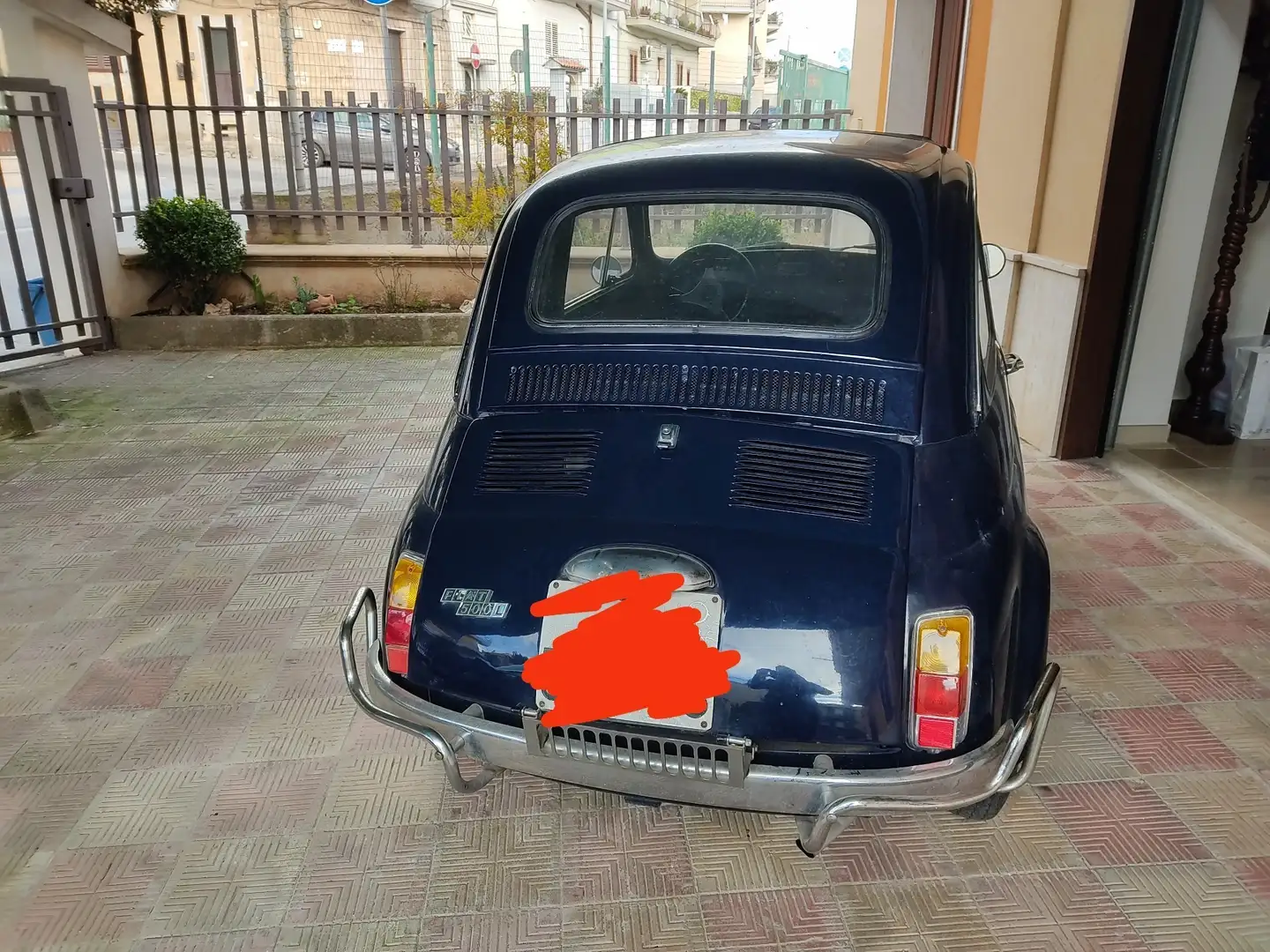 Fiat 500 110 Berlina Kék - 2