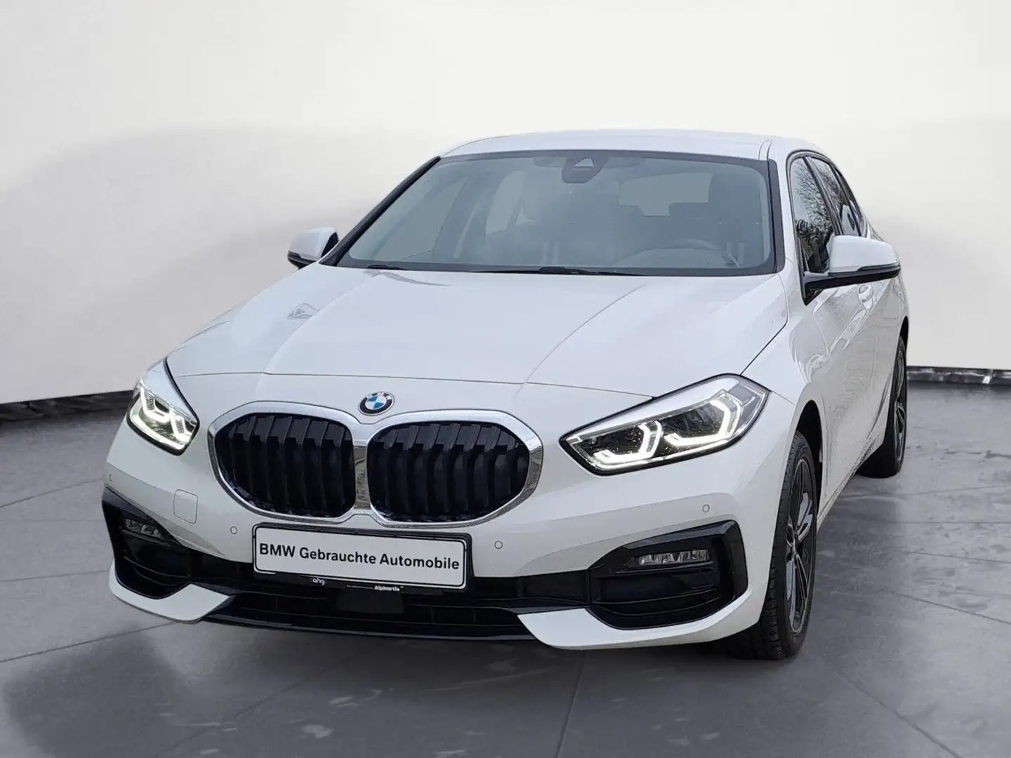 BMW 118 i Sport Line Klimaaut. Komfortzugang AHK PDC Weiß - 2