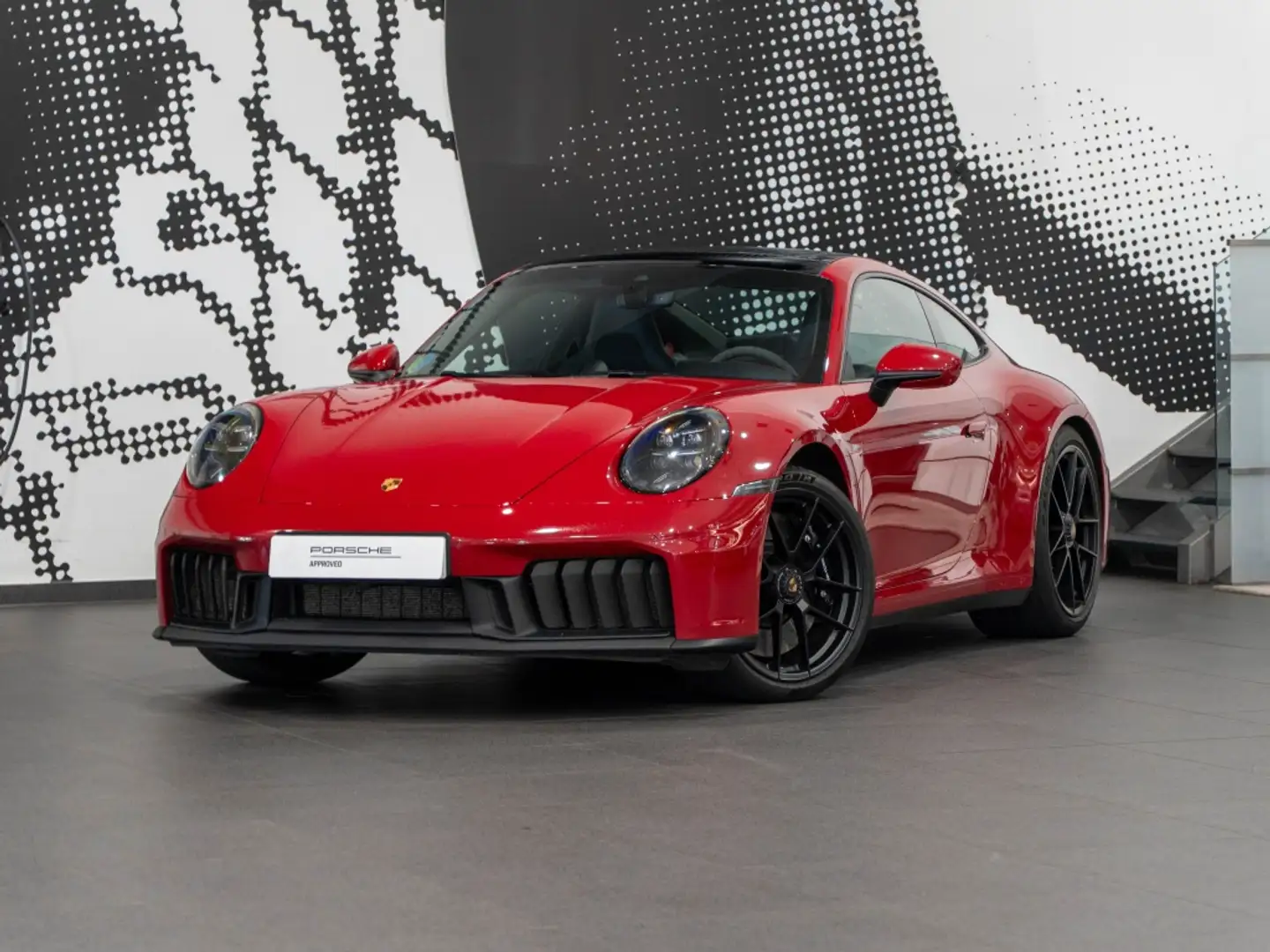 Porsche 911 Carrera 4 GTS Rojo - 1