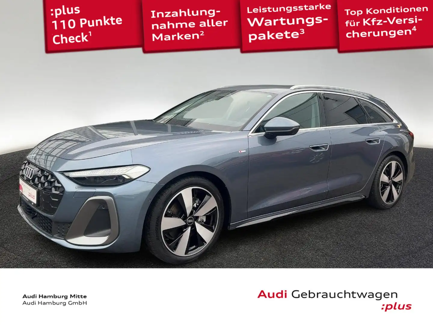 Audi A5 TFSI 150 kW S tronic S line AHK Matrix Blau - 1