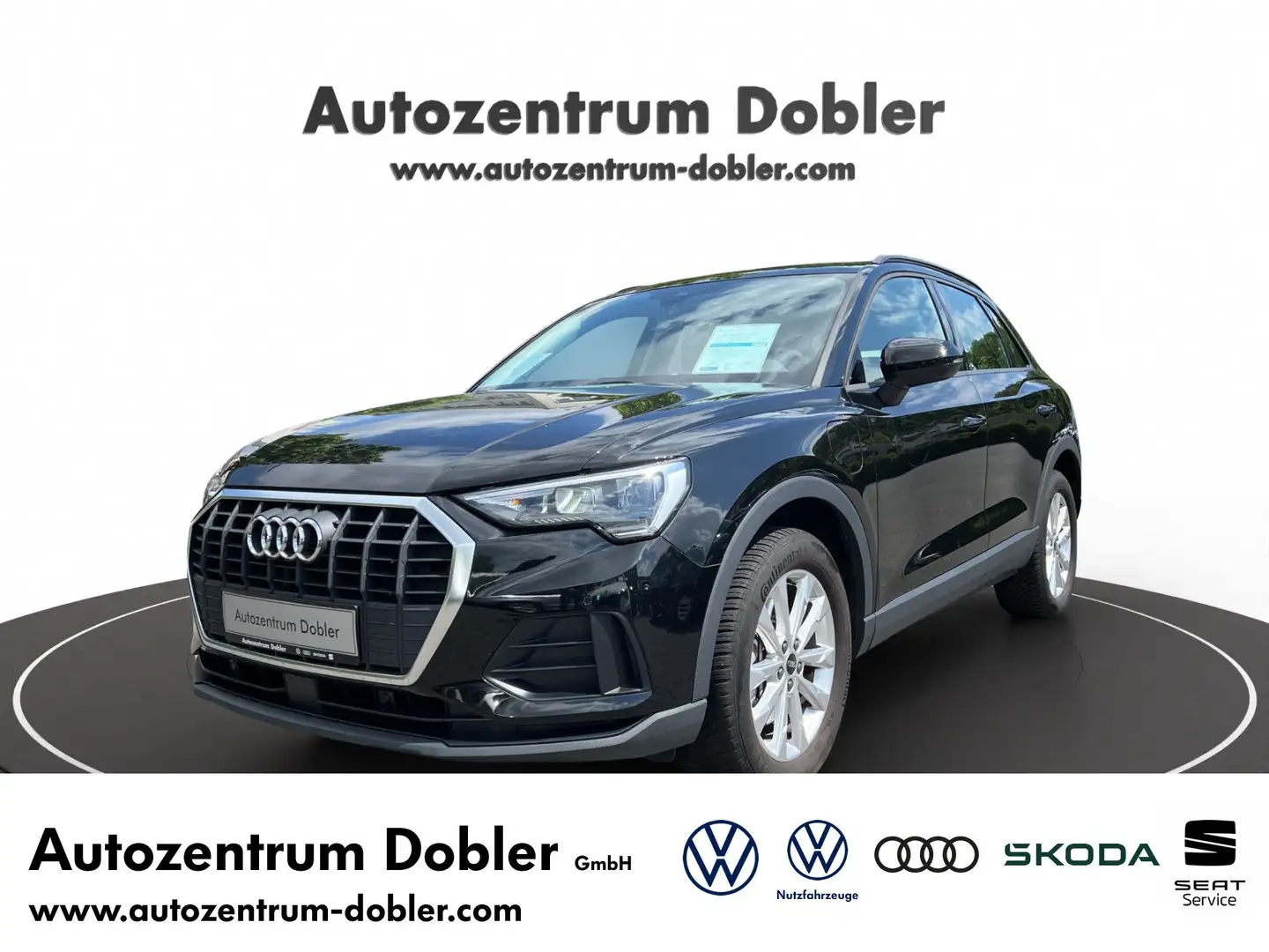Audi Q3 45 TFSI e S-tronic PDC 18Zoll Navi Tempomat Zwart - 1