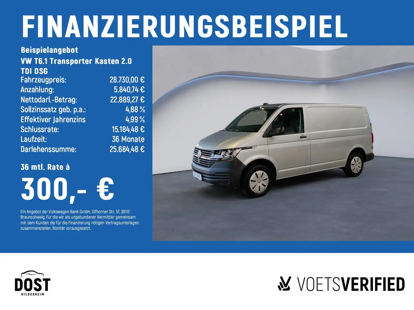 Volkswagen T6.1 Transporter Kasten 2.0 TDI DSG Argento - 2