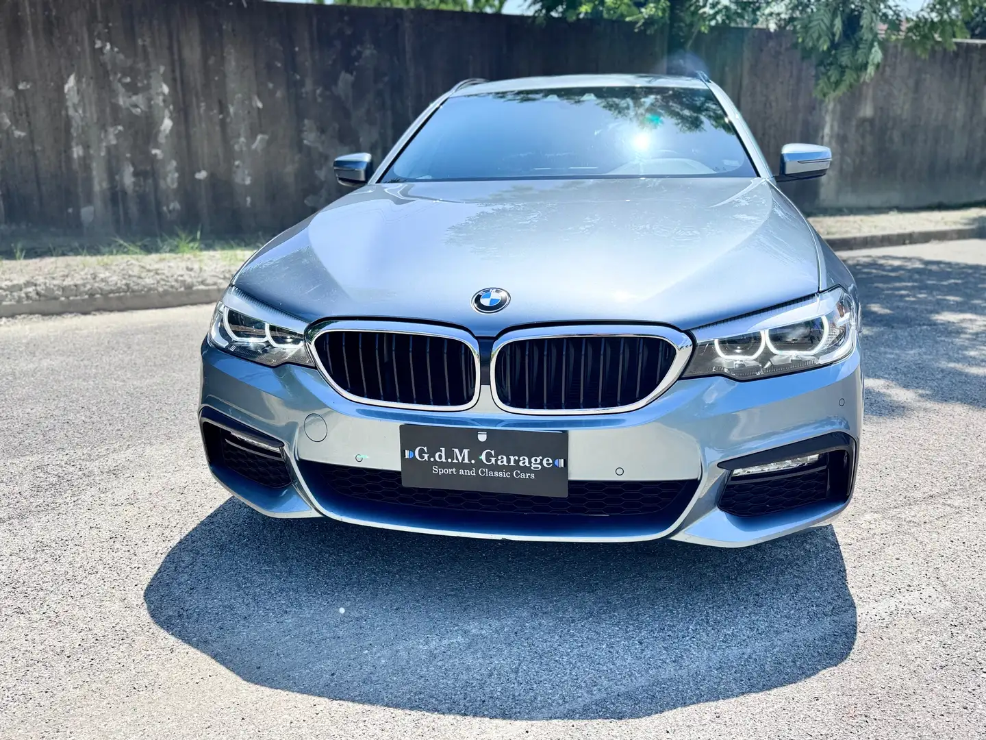 BMW 530 BMW 530d Touring Msport 249cv auto Grigio - 2