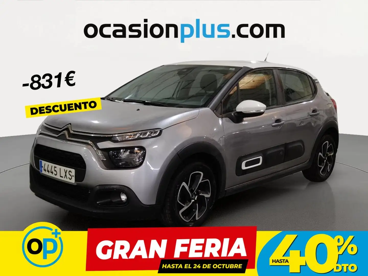 Citroen C3 1.2 PureTech S&S Feel Pack 83 Gris - 1