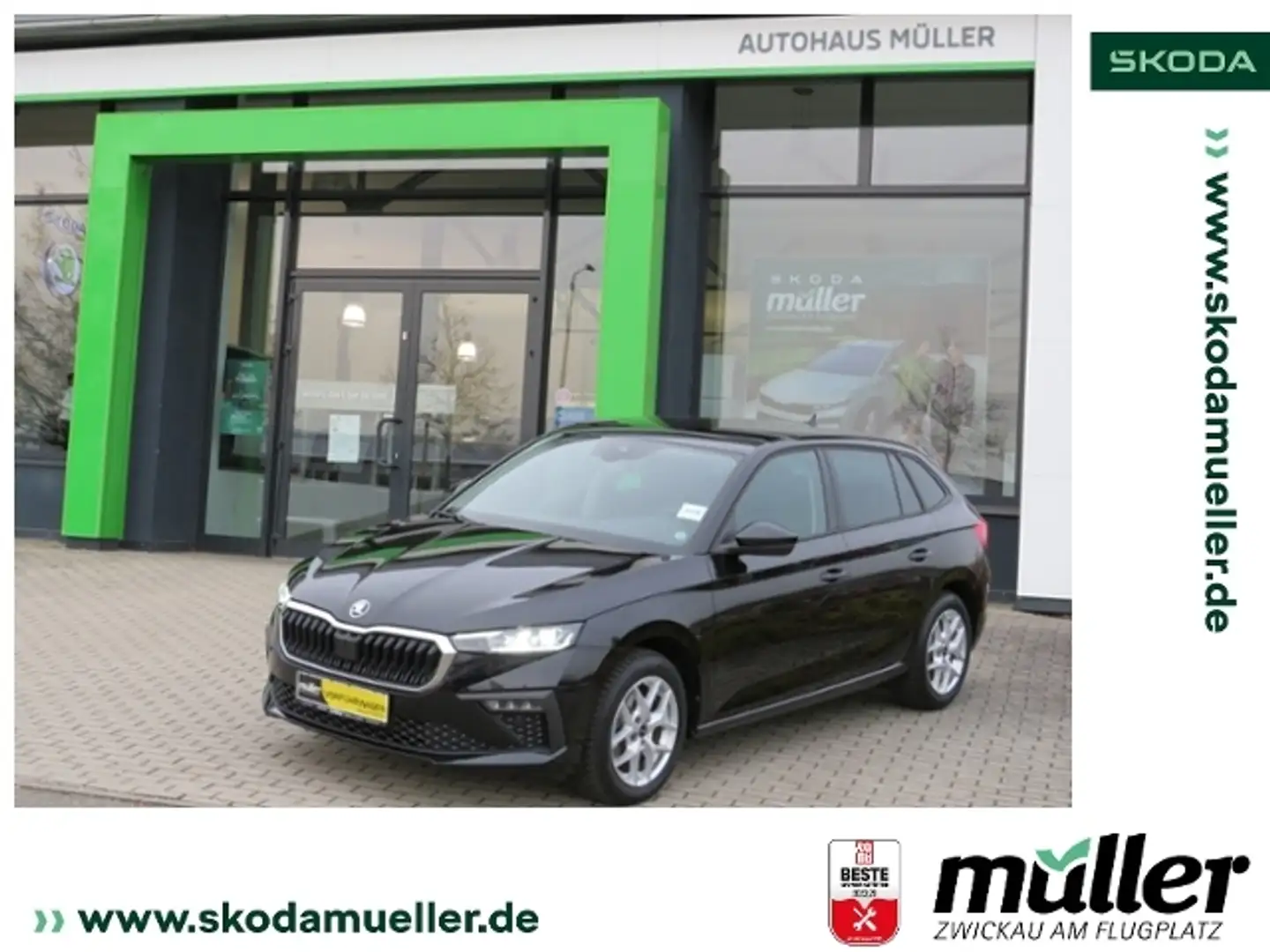 Skoda Scala Tour 1.0TSI 85kW NAVI ACC vorb. AHK Noir - 1