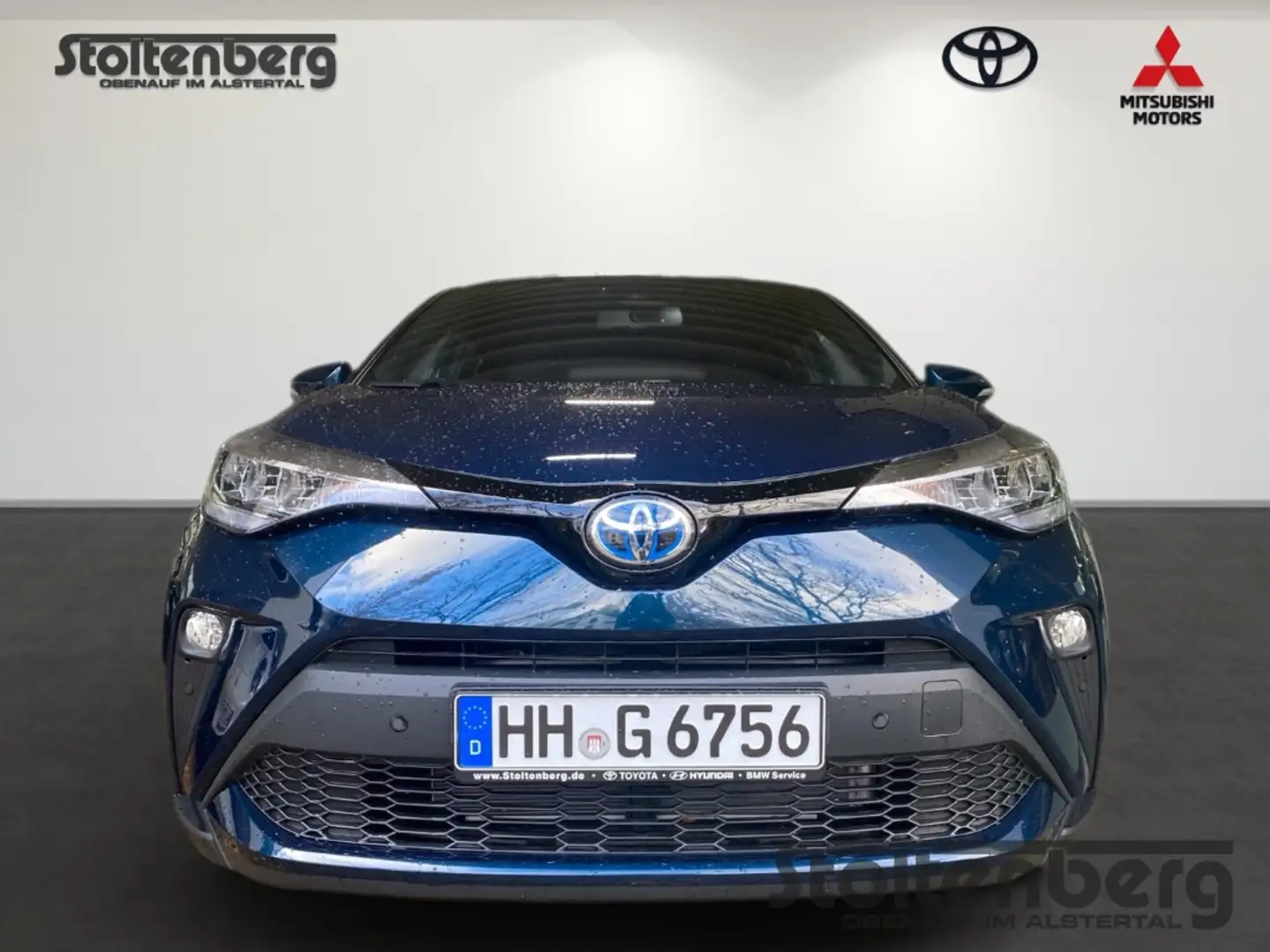 Toyota C-HR 2.0 Hybrid Team D LED Navi Keyless ACC Rückfahrkam Blauw - 2