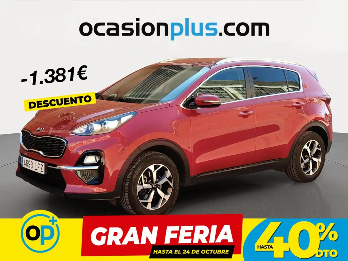 Kia Sportage 1.6 GDi Drive 4x2 132 Rojo - 1