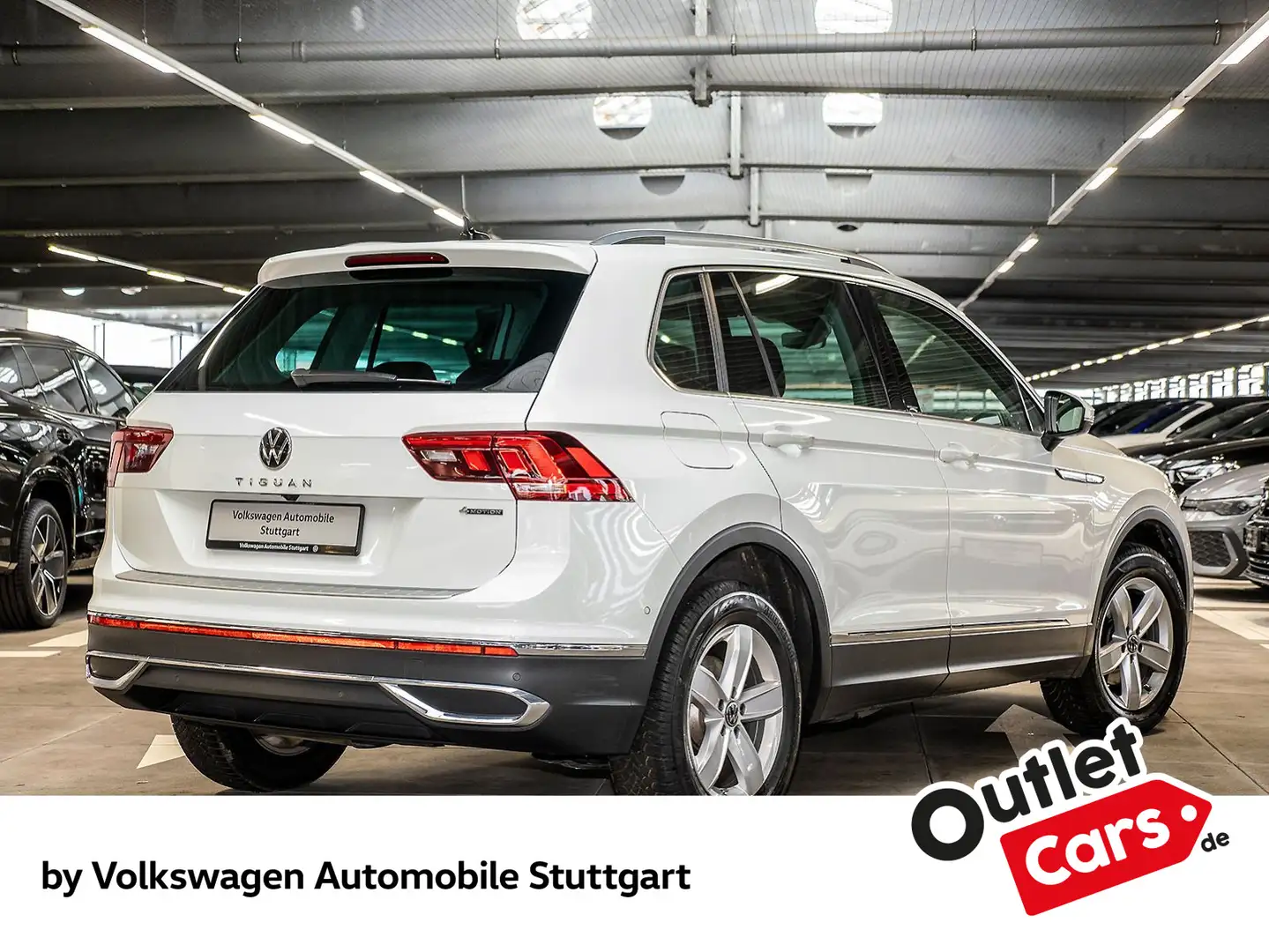 Volkswagen Tiguan Elegance 2.0 TDI DSG Navi AHK Kamera ACC Weiß - 2