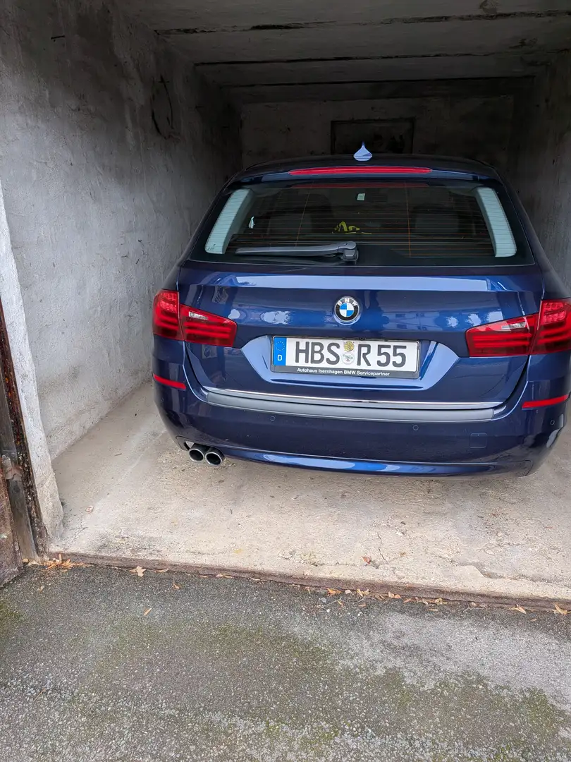 BMW 525 525d Touring Aut. Luxury Line Blau - 2