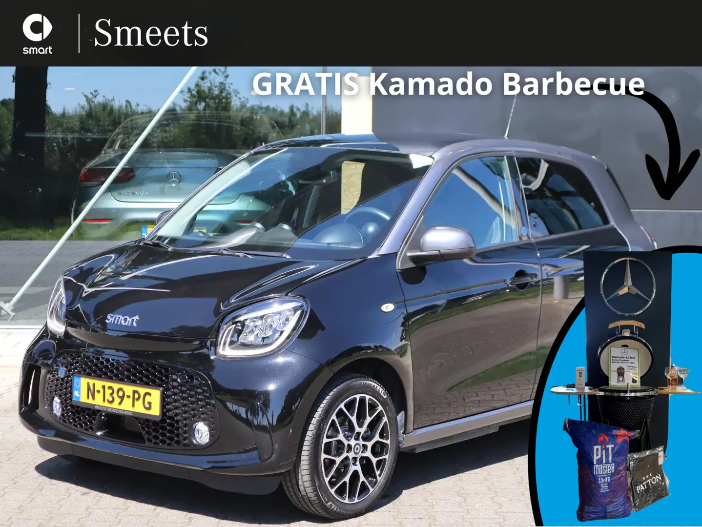 smart forFour EQ Comfort PLUS 18 kWh Climate Control | Panoramad Zwart - 1