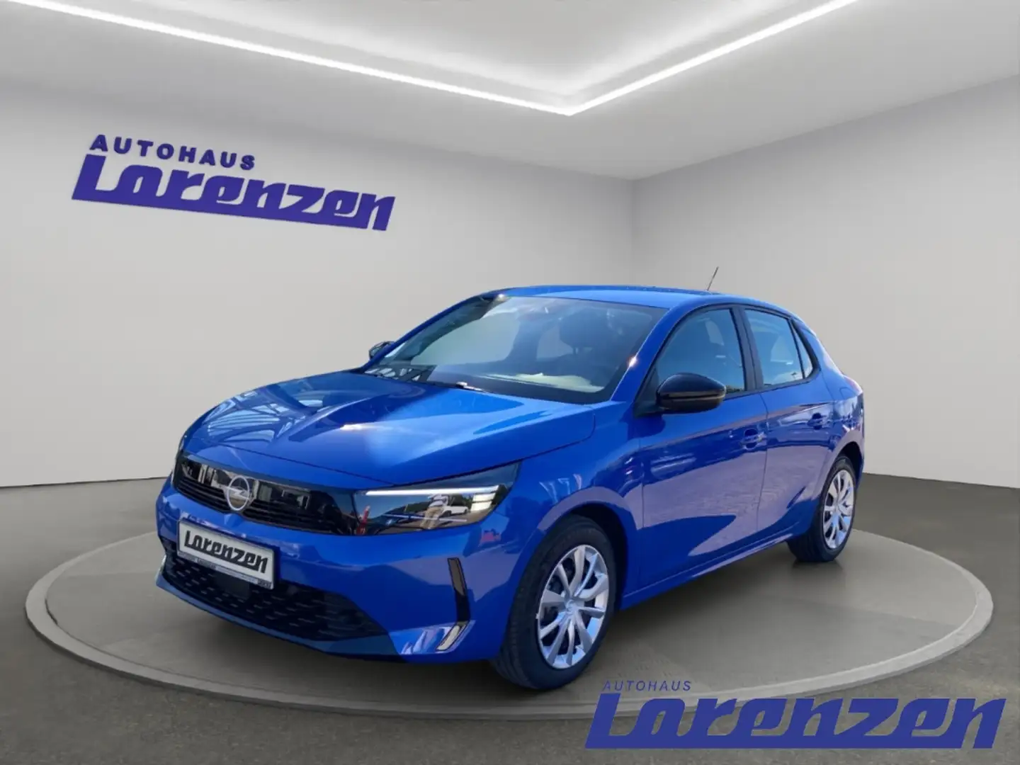 Opel Corsa F Edition LED Apple CarPlay Android Auto Musikstre Bleu - 1