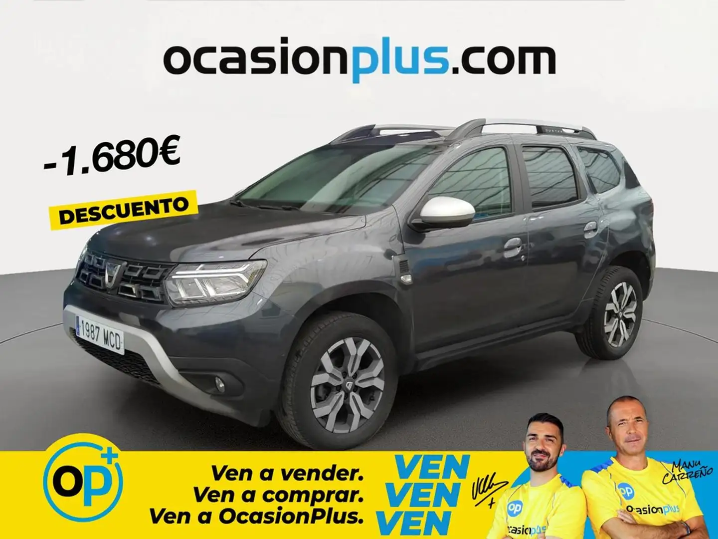 Dacia Duster 1.5 Blue dCi Prestige 4x2 85kW Gris - 1