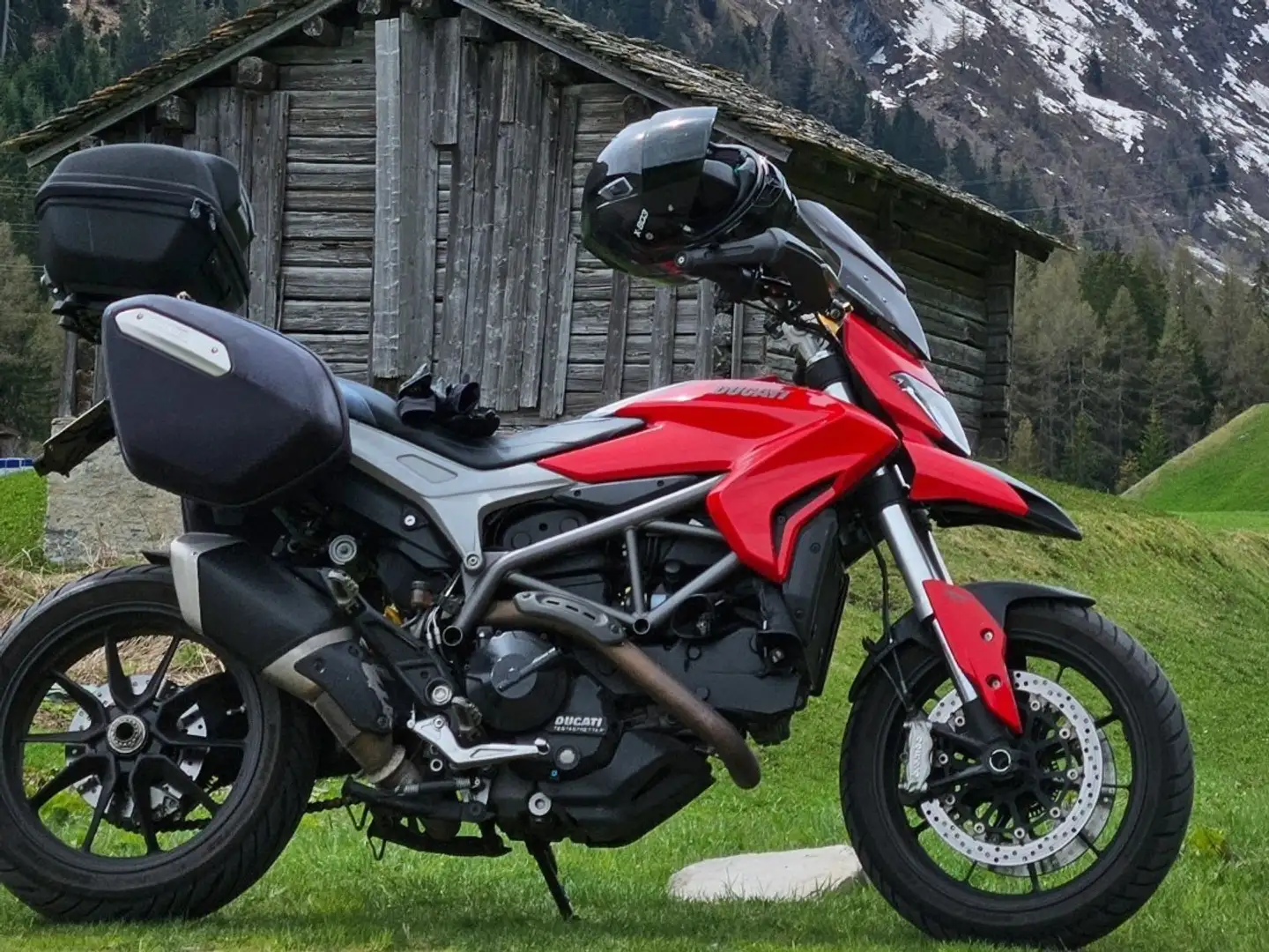 Ducati Hypermotard 821 Hyperstrada A2 25 kw Rot - 1