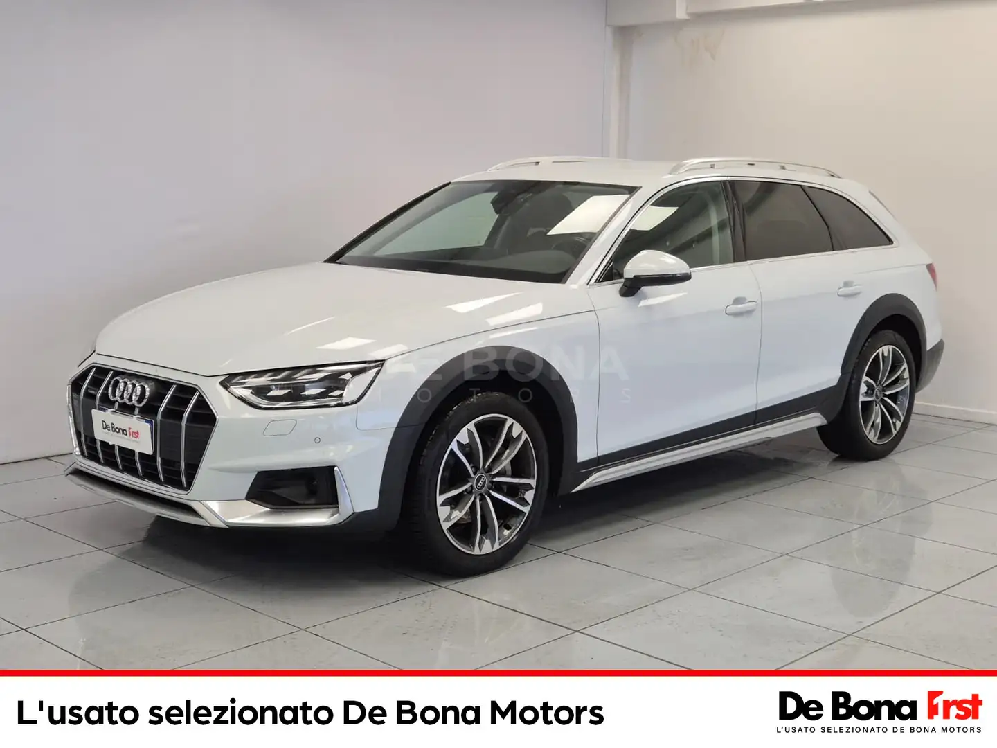 Audi A4 allroad allroad 40 2.0 tdi mhev identity contrast quattro Blanc - 1