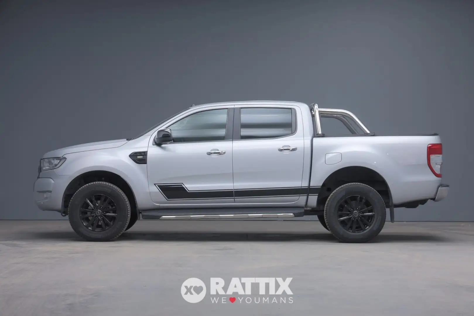 Ford Ranger 2.2 TDCI 160CV Double Cab Limited Auto N1 Autocar Grijs - 2