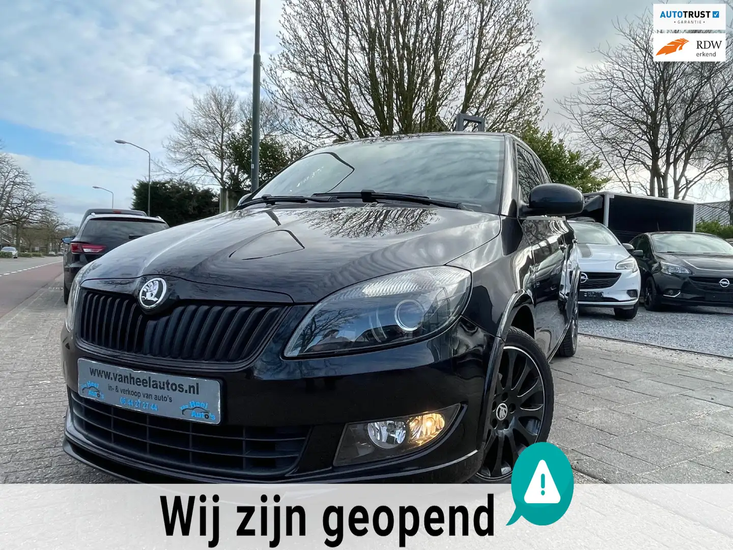 Skoda Fabia 1.2 Monte Carlo Clima Elek Pakket Lmv Cruise Noir - 1