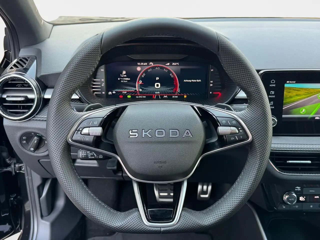 Skoda Fabia 130 1,5 TSI DSG 2 ZoKlima ACC Navi 2x Einparkhi..., миниатюра 10