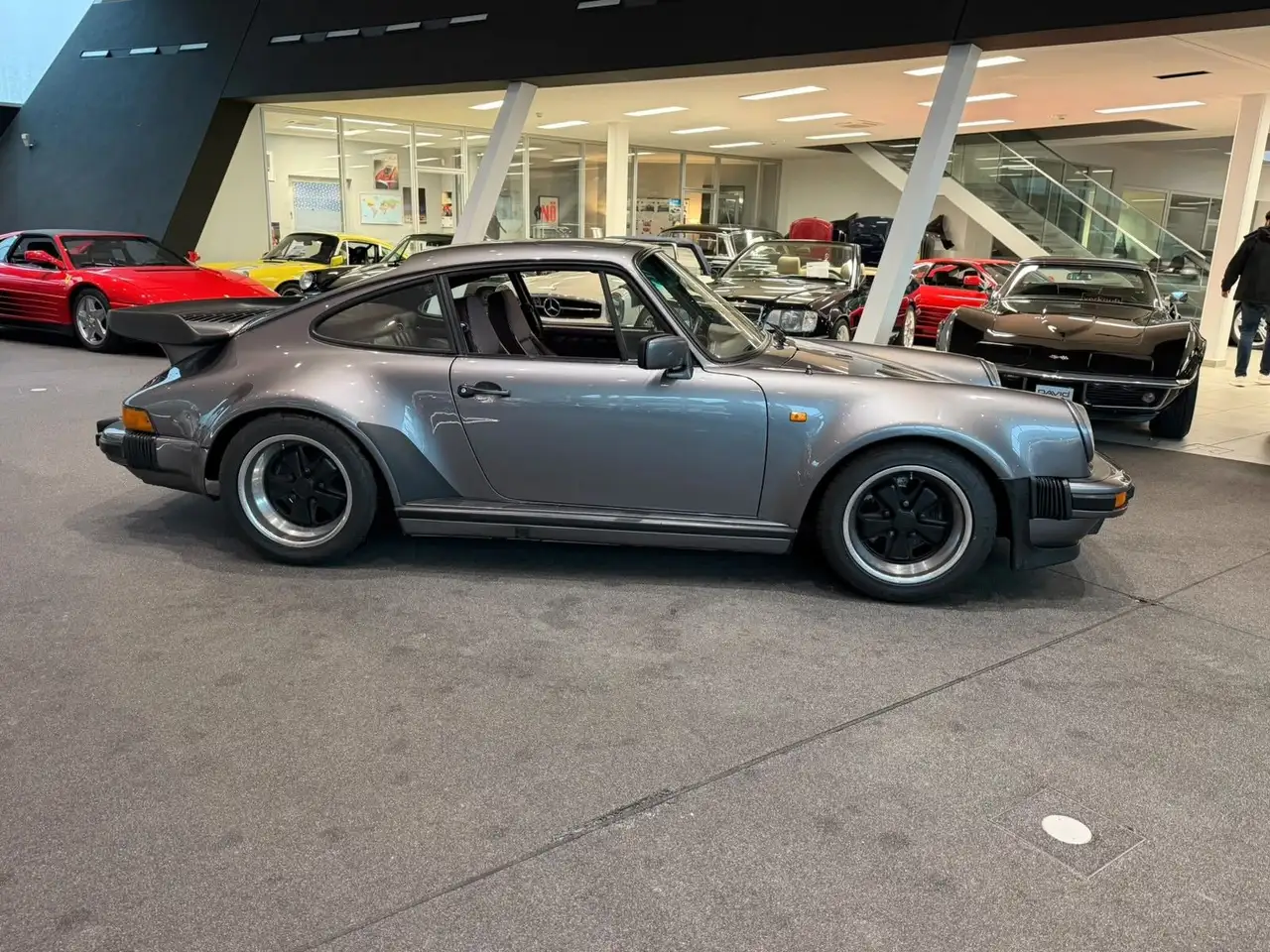 Porsche 930 Turbo*2x Sonderfarbe*Deutsch*Pappbrief*, foto 4