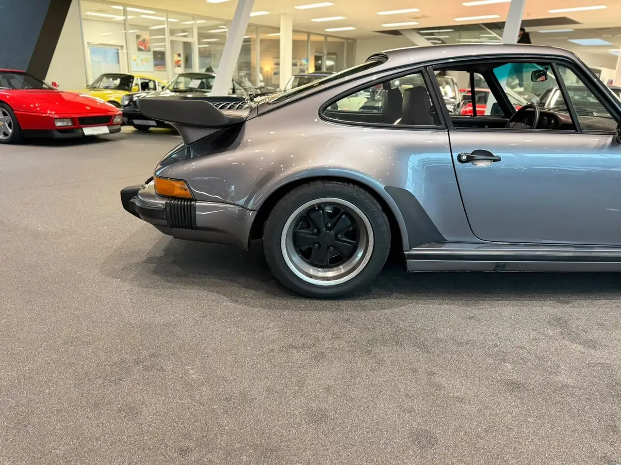 Porsche 930 Turbo*2x Sonderfarbe*Deutsch*Pappbrief*, foto 5