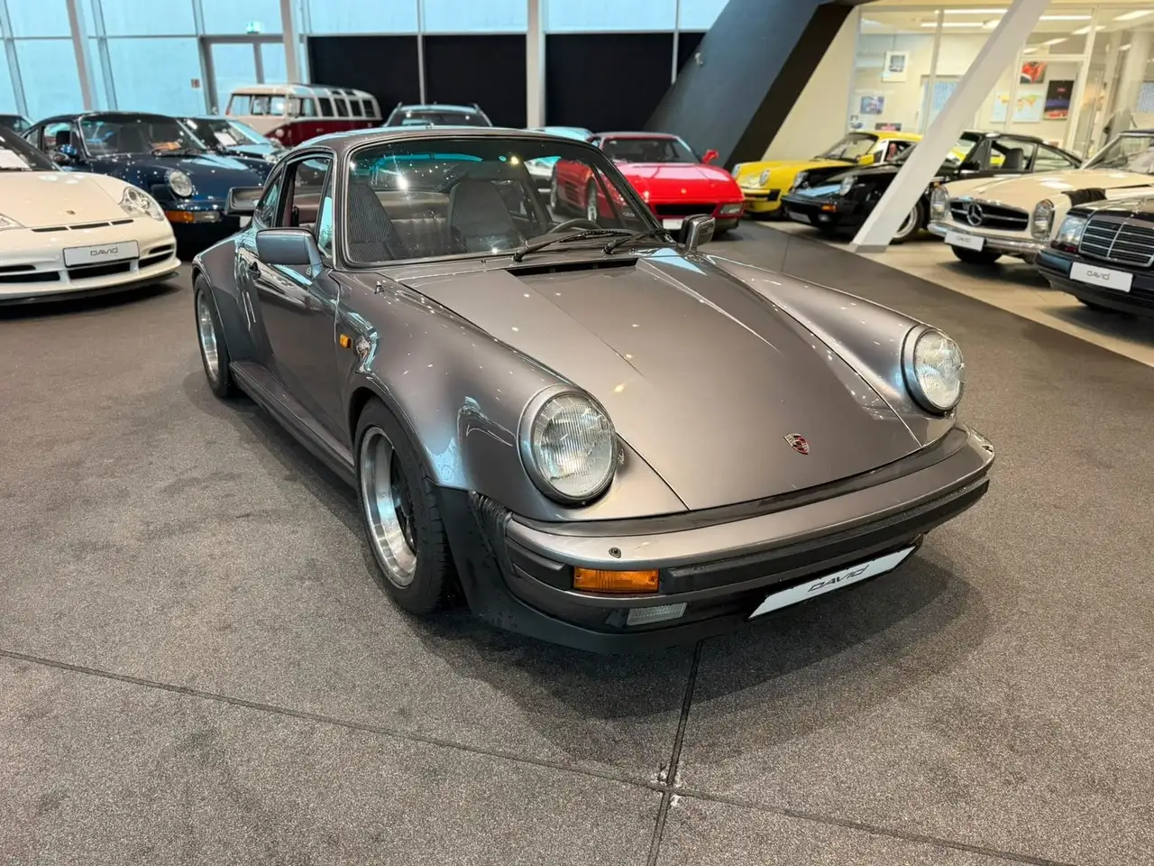 Porsche 930 Turbo*2x Sonderfarbe*Deutsch*Pappbrief*, foto 3