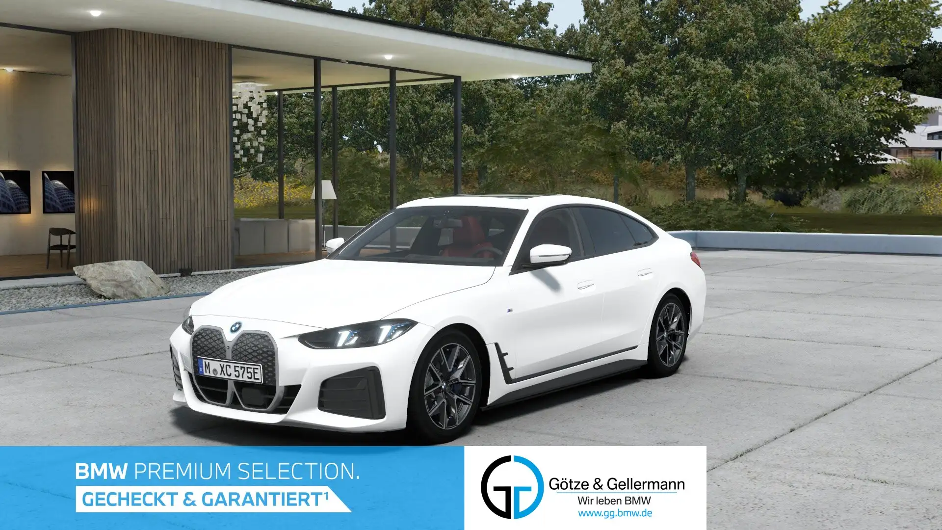 BMW i4 eDrive40 M Sport // Leas.ab EUR549,-inkl. Weiß - 1