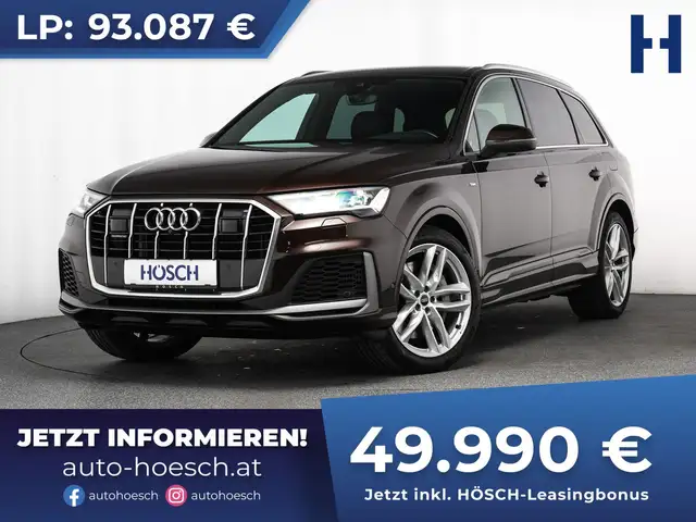 Audi Q7 55 TFSI e quattro 2xS-LINE 21" AHK LUFT ACLANTARA