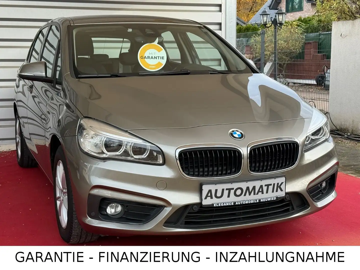 BMW 218 218i Advantage/Automatik/Scheckheft/Rentnerfzg. Grau - 1