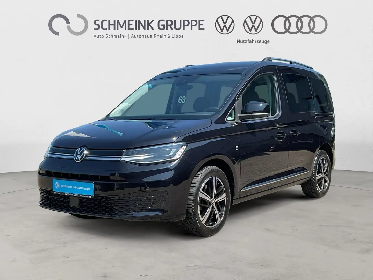 Volkswagen Caddy 1.5 TSI DSG Style Allwetter AHK Kamera Schwarz - 1