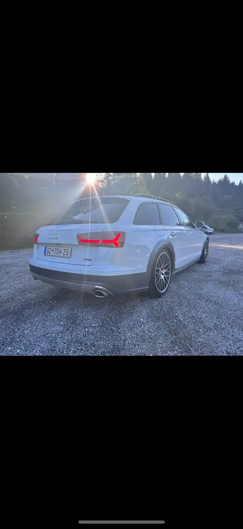 Audi A6 allroad 3,0 TDI Quattro tiptronic Weiß - 2