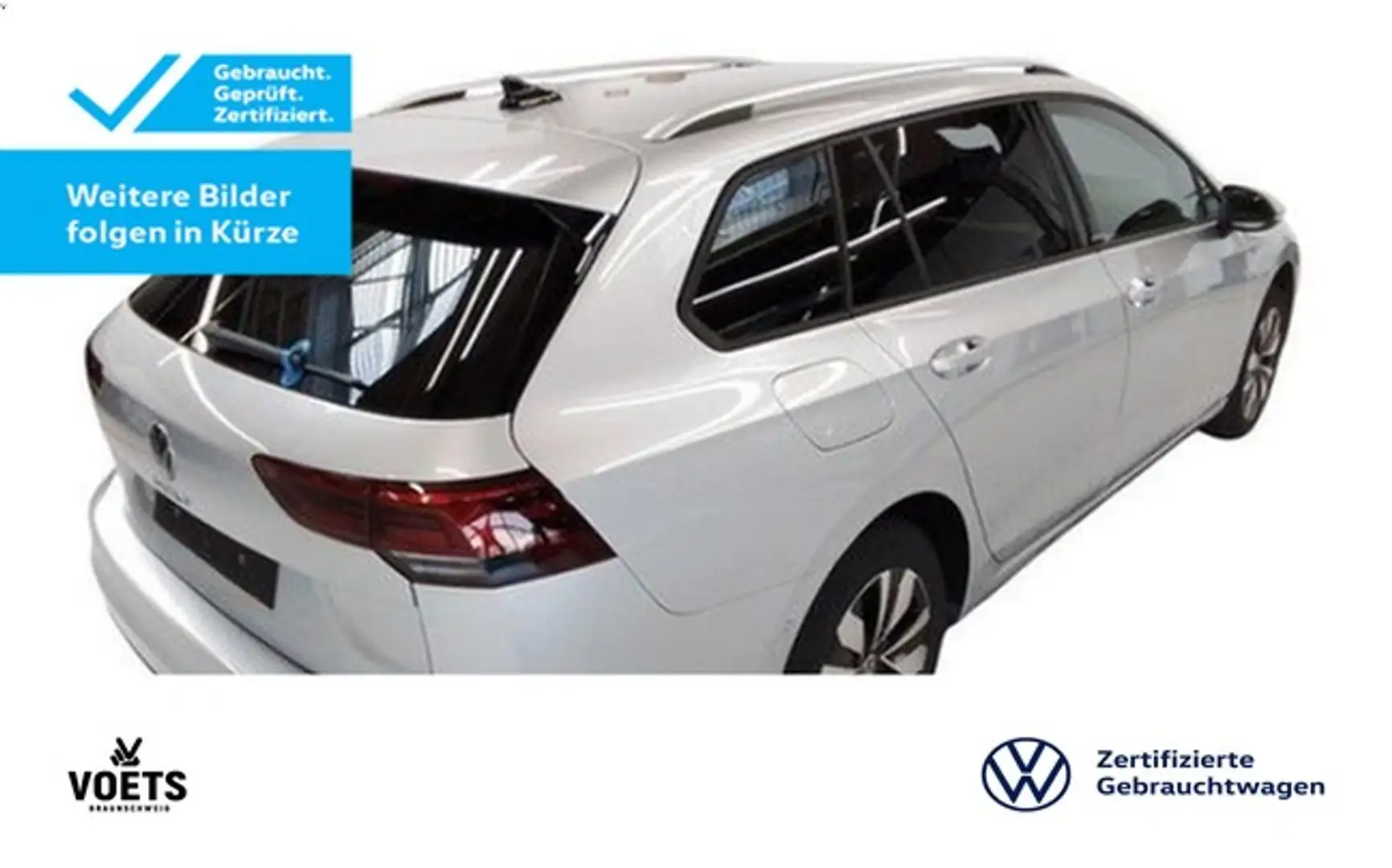 Volkswagen Golf VIII Variant MOVE 1.0 TSI 6-Gang STDHZ+LED Silber - 2