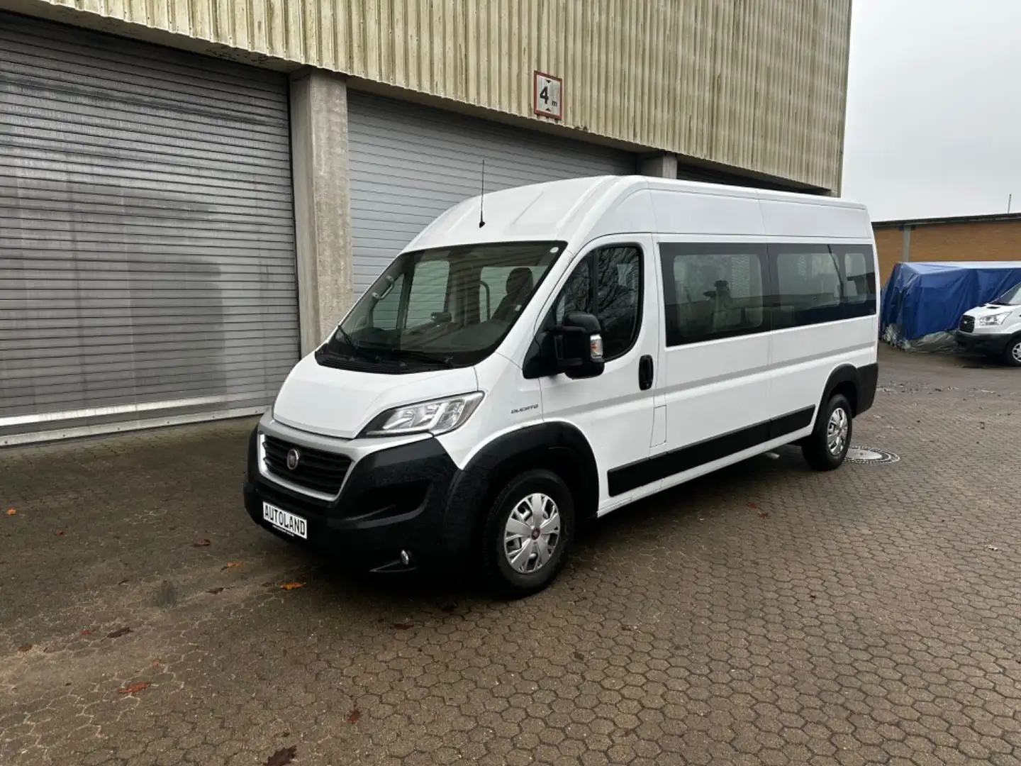 Fiat Ducato 2.3MJT Minibus Maxi L4H2*Rollstuhlrampe*9 Wit - 1