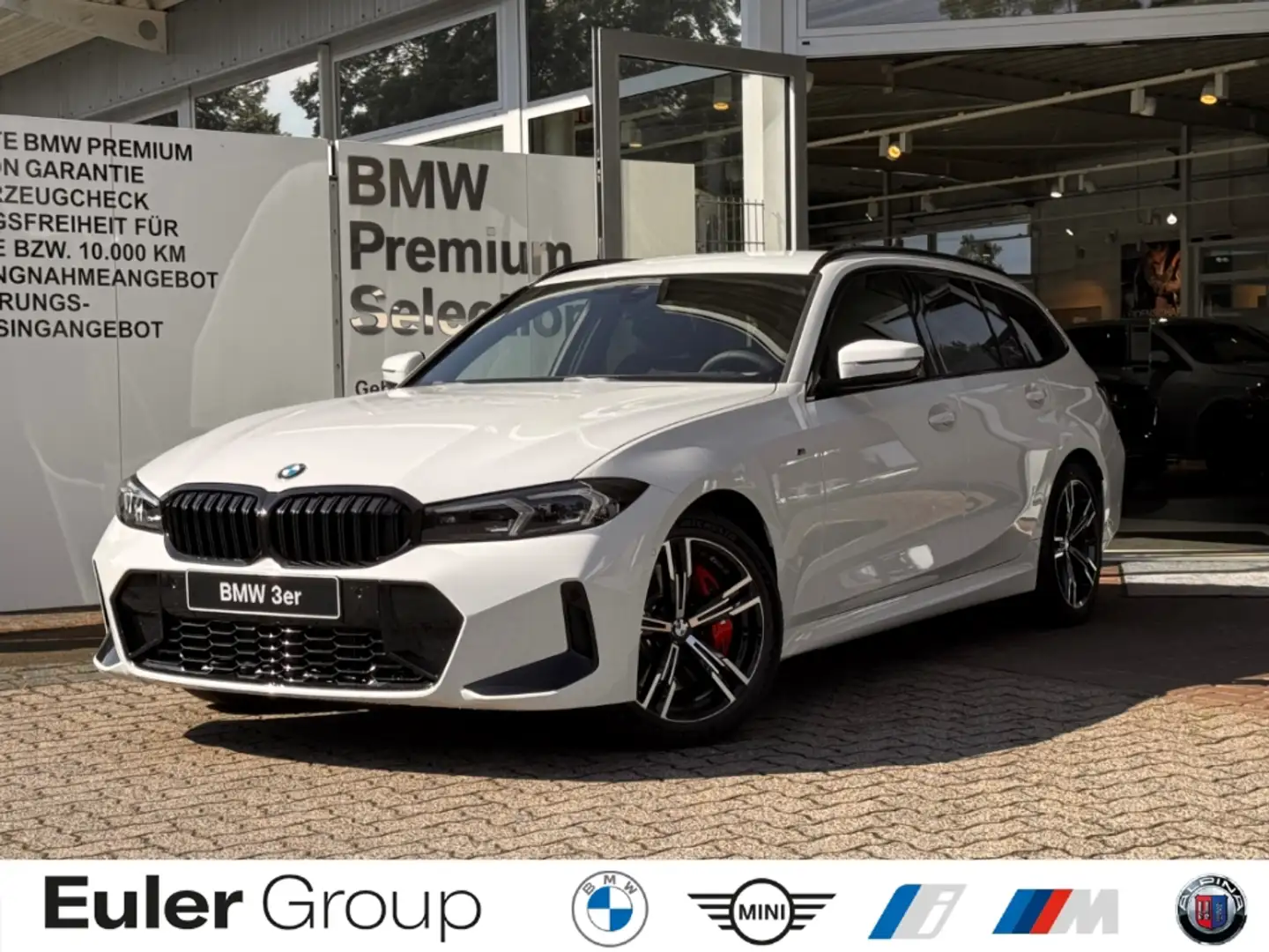 BMW 320 d Touring M-Sport Pro AHK LED Komf.ZG Park/Driv.As Weiß - 1