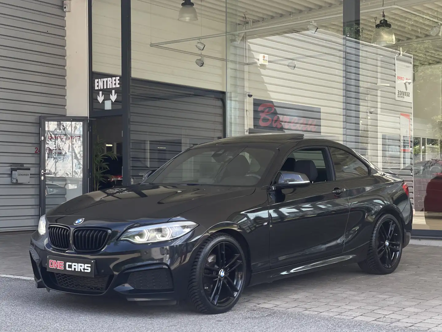 BMW 218 i Coupé "PACK M" CAMERA-TOE-BIXENON-GPS-JA18P Noir - 1