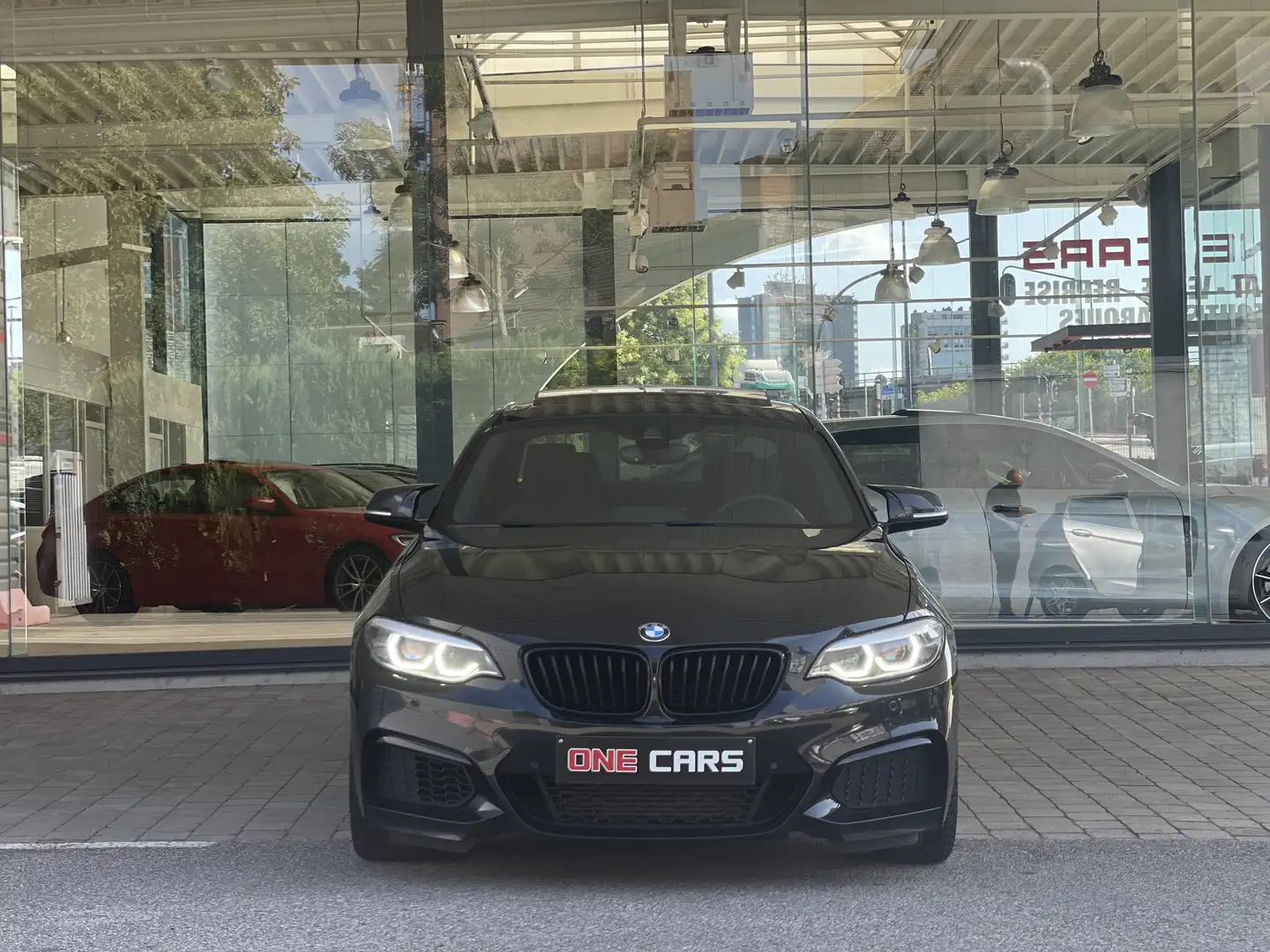 BMW 218 i Coupé "PACK M" CAMERA-TOE-BIXENON-GPS-JA18P Noir - 2