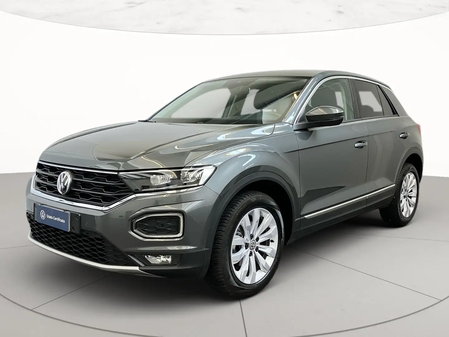 Volkswagen T-Roc 1.0 tsi advanced Gris - 1